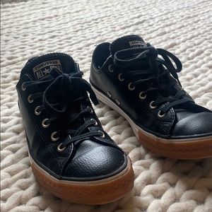 Converse Allstar leather chucks